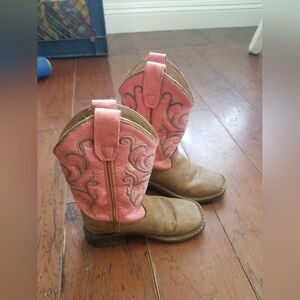 Old west girls boots